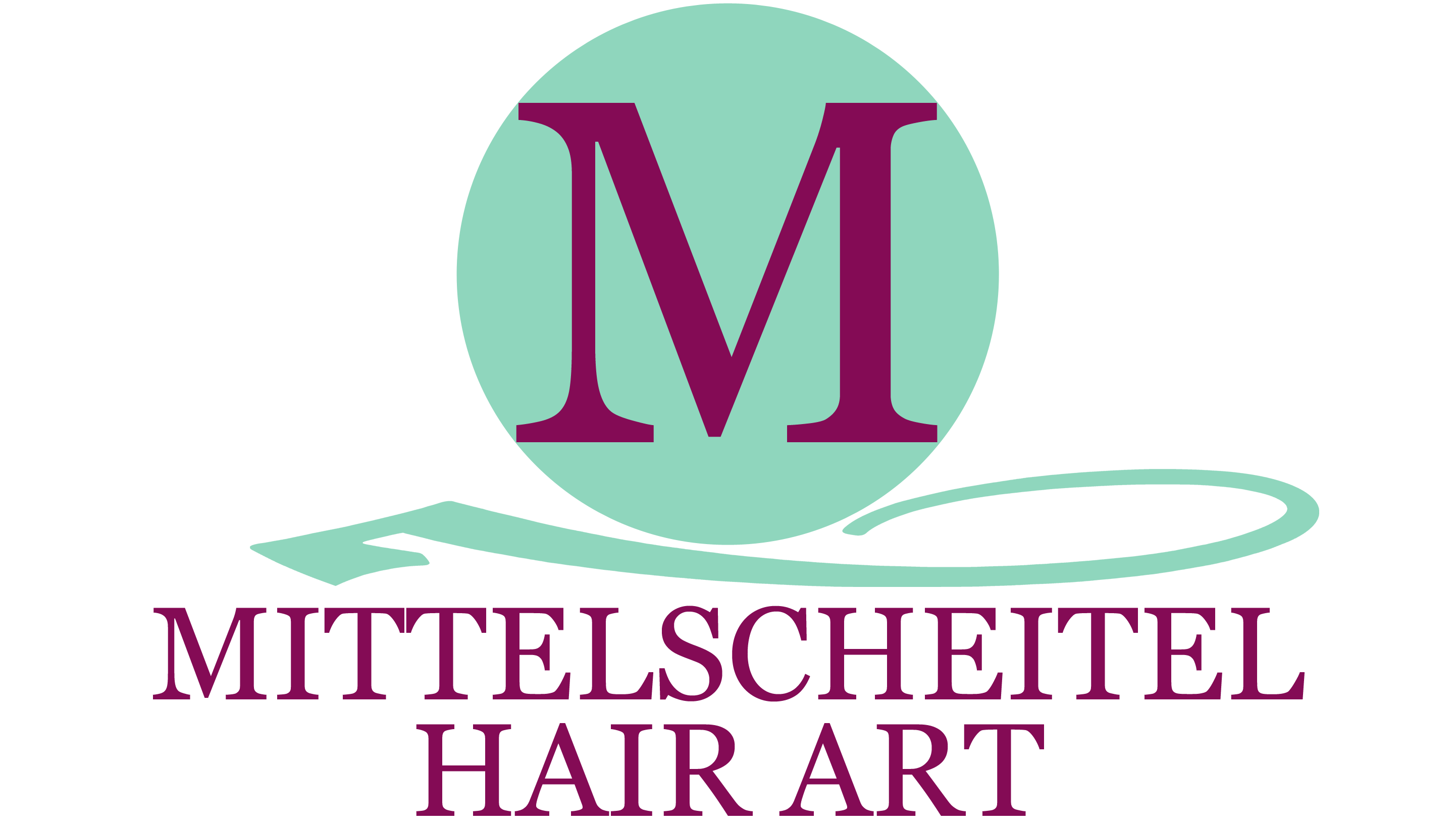 Logo Mittelscheitel Hair Art Vienna, Hair Salon, Hairdresser